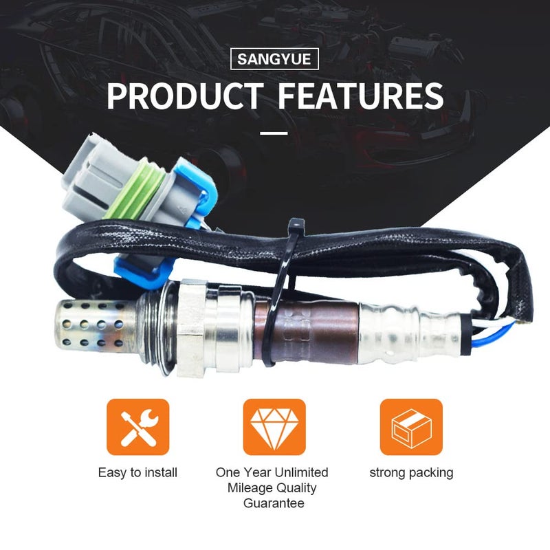 Sangyue 2X Oxygen Sensor 1 & 2 for 2011-2012 Chevrolet Malibu 2.4L Upstream + Downstream - Image 4